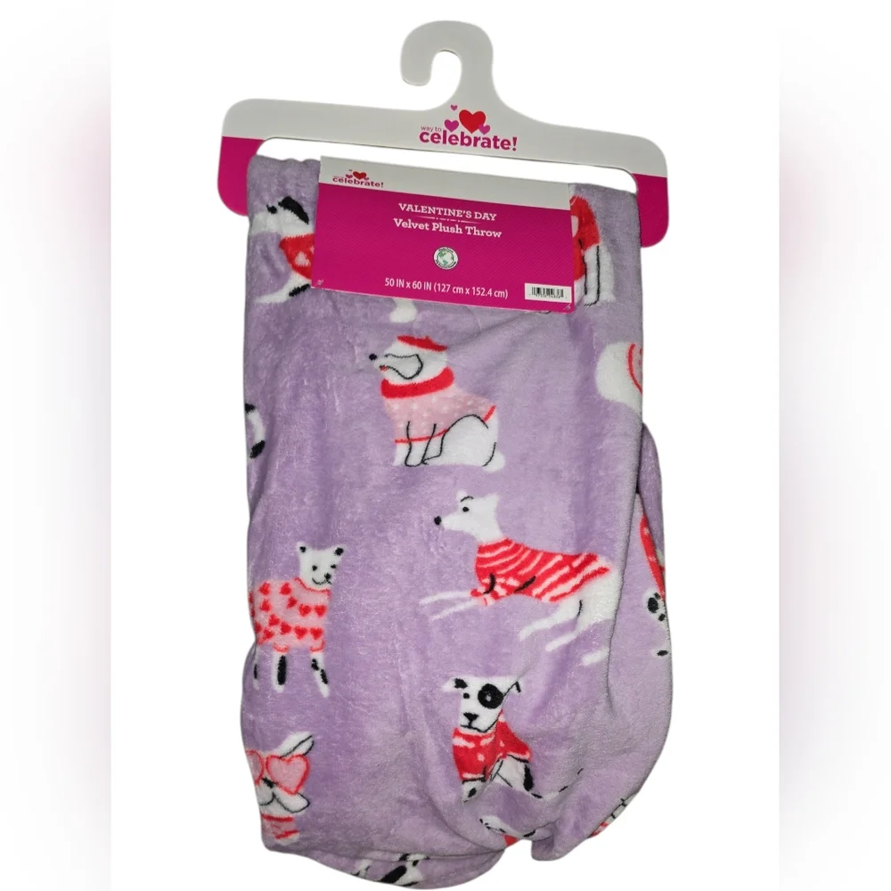 Cozy Valentine Holiday Throw Blanket 50